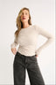 Carina Classic Long Sleeve - Oatmeal Marle