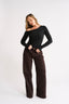 Chelsea Off Shoulder Long Sleeve - Black