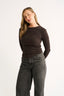 Carina Classic Long Sleeve - Chocolate