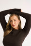 Carina Classic Long Sleeve - Chocolate
