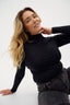 Emily Mock Neck Long Sleeve