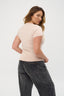 womens crew neck tshirt chai