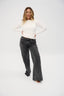 Margot Boat Neck Long Sleeve - Powder