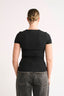 Jenna Crew Neck T-Shirt - Black