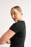Jenna Crew Neck T-Shirt - Black