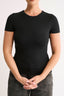 Jenna Crew Neck T-Shirt - Black
