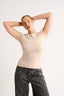 Jenna Crew Neck T-Shirt Chai - Final Sale