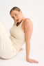 Noelle Racer Tank Putty - Final Sale