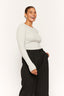 Carina Long Sleeve Grey Marle - Final Sale