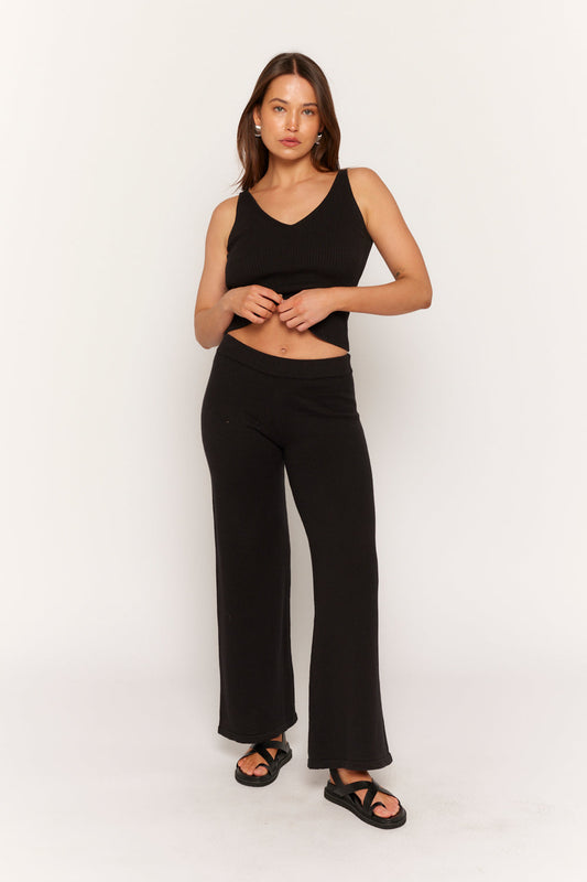 Maci Knit Relaxed Pant - Warehouse Final Sale