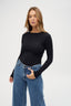 Carina Classic Long Sleeve Black