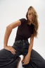 Jenna Crew Neck T-Shirt - Pecan