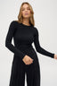 Carina Classic Long Sleeve Black