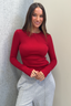 Carina Classic Long Sleeve Currant