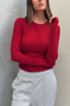 Carina Classic Long Sleeve Currant