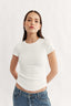 Clara Classic T-Shirt Powder - Final Sale
