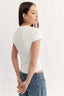 Clara Classic T-Shirt Powder - Final Sale