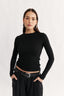 Carina Classic Long Sleeve - Black