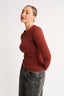 Jenna Long Sleeve - Brick