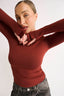 Jenna Long Sleeve - Brick