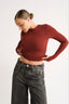Jenna Long Sleeve - Brick