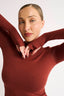 Jenna Long Sleeve - Brick