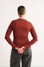 Jenna Long Sleeve - Brick