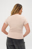 womens crew neck tshirt chai