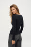 womens v neck long sleeve top