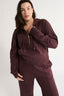 Percy Quarter Zip Jumper Merlot
