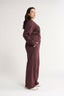 Percy Track Pant Merlot