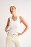Noelle Racer Tank Powder - Final Sale