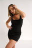Harper Scoop Dress - Black