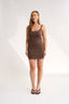 Harper Scoop Dress - Chestnut