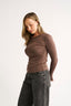 Harvee Relaxed Long Sleeve - Chestnut