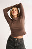 Harvee Relaxed Long Sleeve - Chestnut