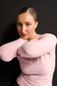 Margot Boat Neck Long Sleeve - Vintage Pink