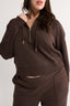 Percy Quarter Zip Jumper Espresso