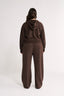 Percy Quarter Zip Jumper Espresso