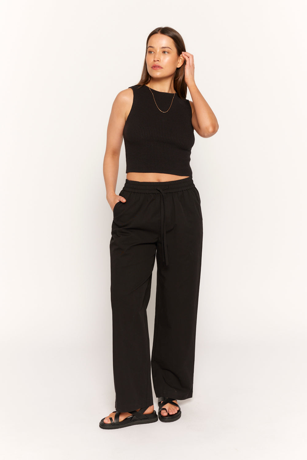 Isla Relaxed Cotton Pant