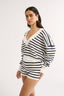 Sonny Hot Short Navy Stripe