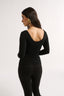 Nat Scoop Long Sleeve Black