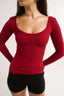 Nat Scoop Long Sleeve Currant