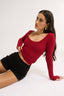Nat Scoop Long Sleeve Currant