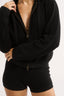Sonny Zip Jacket Black
