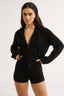 Sonny Zip Jacket Black