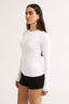 Carina Classic Long Sleeve Optic White