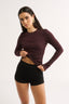 Carina Classic Long Sleeve Cabernet