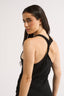 Evelyn Twist Tank Black - Final Sale