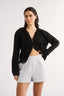 Sonny Zip Jacket Black